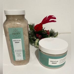 **** AROMA****Bath & Body Works BREATHE DEEP Eucalyptus & Lavender.